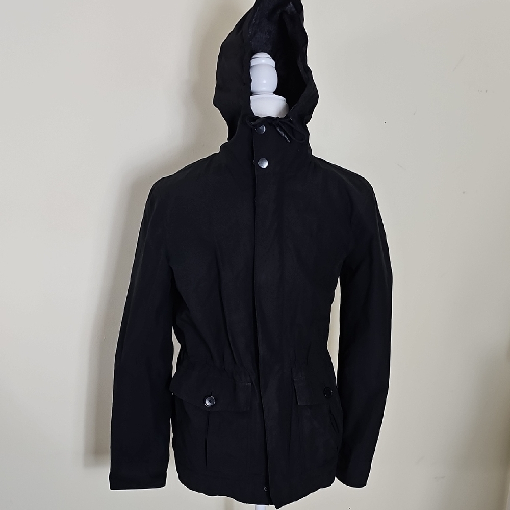 Club Monaco Black Utility Jacket